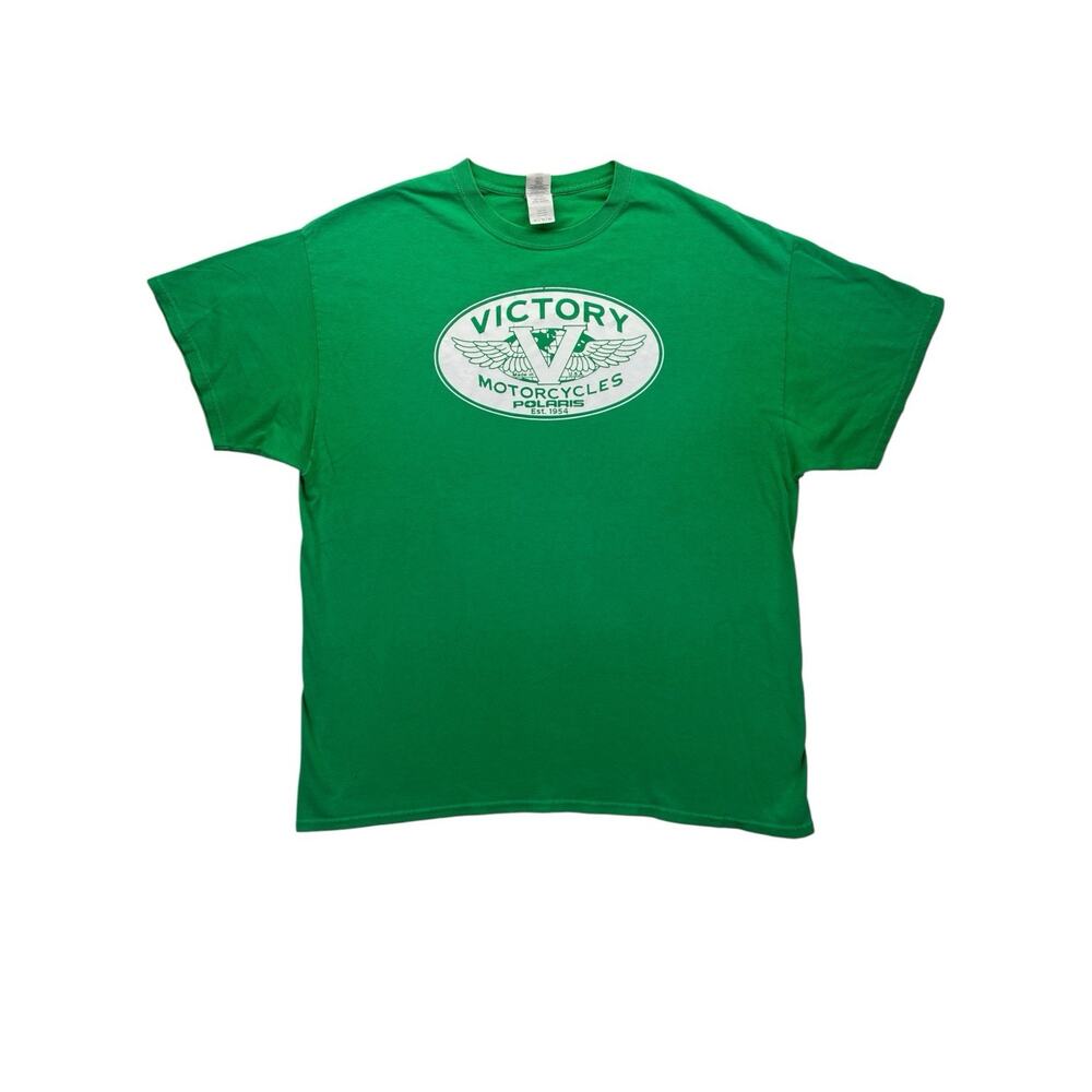 Polaris Victory Motorcycles Graphic T‑Shirt Men’s XL Green